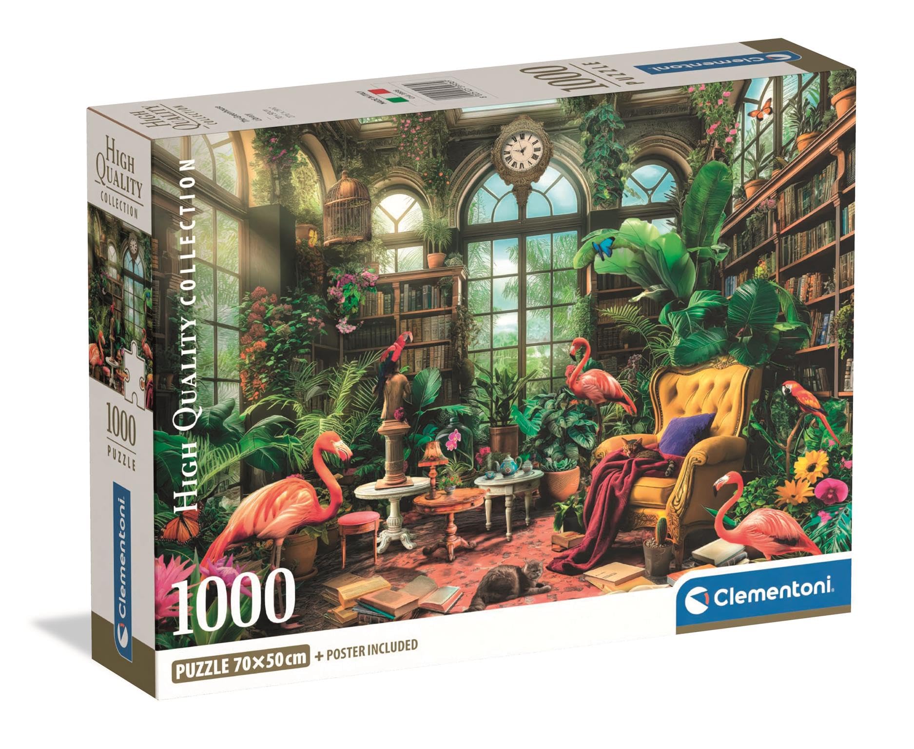 Amazon.com: Clementoni - 39936 Jigsaw Puzzle 1000 Pieces for